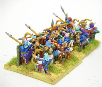 Museum Z-Sculpt Persian Sparabara
Museum Miniatures Z digital sculpt range Persians, in deep formations. The pavises are printed images found on Pinterest
Keywords: EAP; LAP