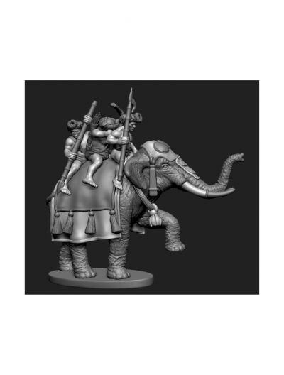 Classical Indian War Elephant
Museum Miniatures "Z" range Indians. This is a 3D render of the figure. Picture used with kind permission of Museum Miniatures. See and shop the range at [url=https://www.museumminiatures.co.uk/classical/classical-indians-z.html]The Museum Miniatures website[/url]
Keywords: Indian