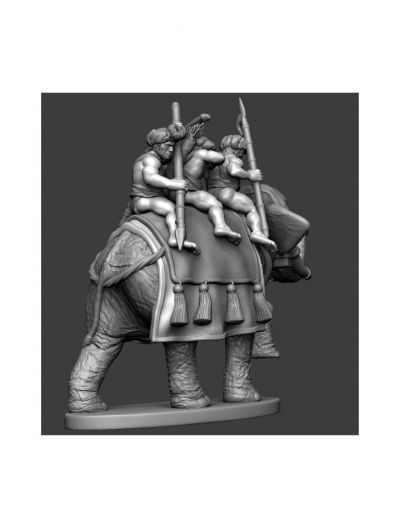 Classical Indian War Elephant
Museum Miniatures "Z" range Indians. This is a 3D render of the figure. Picture used with kind permission of Museum Miniatures. See and shop the range at [url=https://www.museumminiatures.co.uk/classical/classical-indians-z.html]The Museum Miniatures website[/url]
Keywords: Indian