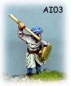 Mongol vassal Kurdish LMI Robe & Trousers, Throwing Javelin. 
Mongol Troops from [url=http://www.museumminiatures.co.uk]Museum Miniatures[/url]. Figures codes as per illustrations, photos supplied by kind permission of the manufacturer
Keywords: Mongol Timurid Ilkhanid turk