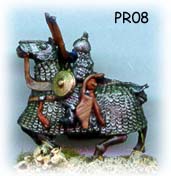 Persian Cav Ehc Lamellar Armour, Javelin & Shield. 
Mongol Range Troops from [url=http://www.museumminiatures.co.uk]Museum Miniatures[/url]. Figures codes as per illustrations, photos supplied by kind permission of the manufacturer
Keywords: Mongol Timurid Ilkhanid abbasid khurasanian ghaznavid dailami Mongol