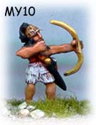 Mycenean Warrior, Kilted archer shooting.
Mycenean range from [url=http://www.museumminiatures.co.uk/]Museum Miniatures[/url], pictures kindly provided by the manufacturer
Keywords: trojan