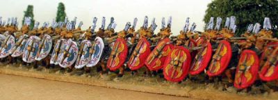 Mid Republican Legions painted by theonetree Painting Service
Belived to be Xyston figures, these MRR were painted by [url=http://www.fieldofglory.net/index.html]theonetree Painting Service[/url] (click that link to go to their site for more info and pics)
Keywords: MRR