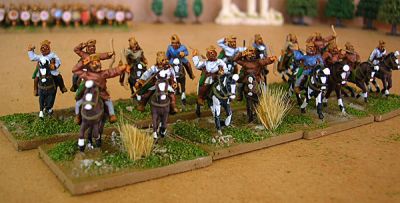 Bactrian light horse from theonetree Painting Service
painted by [url=http://www.fieldofglory.net/index.html]theonetree Painting Service[/url] (click that link to go to their site for more info and pics)
Keywords: graco saka parthian