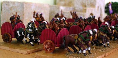 Indian Chariots from theonetree Painting Service
Indians painted by [url=http://www.fieldofglory.net/index.html]theonetree Painting Service[/url] (click that link to go to their site for more info and pics)
Keywords: indian graeco