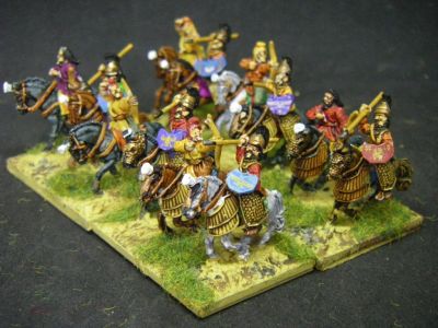 Xyston Persian Cavalry
Painted mostly with GW Contrast paints 
