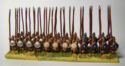 Minifigs Pikemen
With VVV shield transfers
