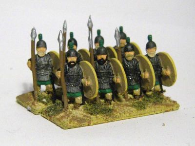 Early Byzantine Skoutatoi / Late Roman legions
Byzantine Skoutatoi - Essex Maurikian range
Keywords: EBYZANTINE LIR