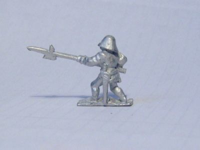 Swiss Infantry Halberdier
Swiss from Roundway Miniatures - Halberdier Thrusting RKS9
Keywords: Swiss medgerman
