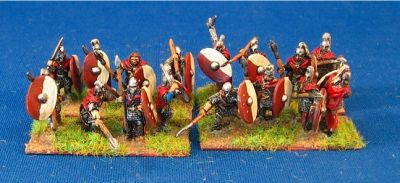 Romano British Armoured Infantry
Painted by Bob in Edmonton [url=http://web.mac.com/bob.barnetson/iWeb/EWG/Welcome.html]His blog with more great painting is here[/url]
Keywords: LIR romano