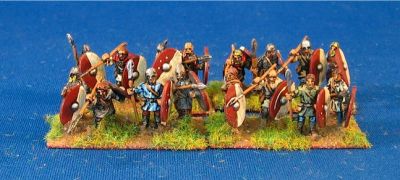 Saxon Infantry 
Painted by Bob in Edmonton [url=http://web.mac.com/bob.barnetson/iWeb/EWG/Welcome.html]His blog with more great painting is here[/url]. 
Keywords: LIR romano