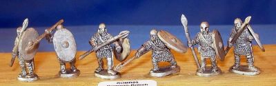 Romano-British Armoured Spearmen
Romano-British from [url=http://www.splinteredlightminis.com]Splintered Light[/url]. Photos with kind permission of the manufacturer. 
Keywords: Romano LIR