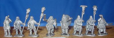Saxon infantry Command
Saxons from [url=http://www.splinteredlightminis.com]Splintered Light[/url]. Photos by permission of the manufacturer. 
Keywords: Saxon saxon