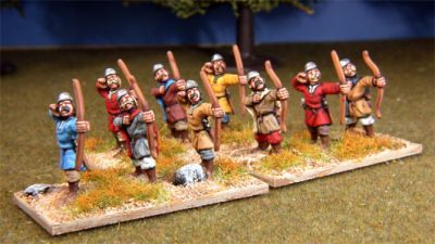Dark Age Bowmen
Pro-painted by [url=http://www.steve-dean.co.uk/]Steve Deans Painting Service[/url]
Keywords: gothfoot viking LGOTHS