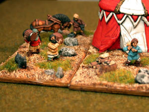 Medieval camp
Pro-painted by [url=http://www.steve-dean.co.uk/] Steve Dean Painting [/url]
Keywords: medfoot