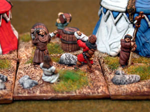 Medieval Camp
Pro-painted by [url=http://www.steve-dean.co.uk/] Steve Dean Painting [/url]
Keywords: medfoot