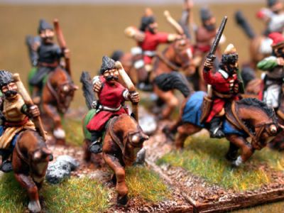 Mongol / Nomad Cavalry
Painted by the impressive [url=http://www.steve-dean.co.uk/] Steve Dean Painting Service[/url]
Keywords: lmongol hunnic esarmatian timurid Mongol