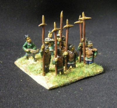 Chinese crossbow armed troops
Museum Miniatures crossbowmen
Keywords: Han