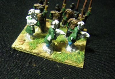 Chinese crossbow armed troops
Museum Miniatures crossbowmen
Keywords: Han