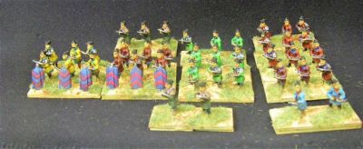 Chinese crossbow armed troops
Museum Miniatures crossbowmen
Keywords: Han