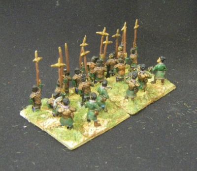 Chinese crossbow armed troops
Museum Miniatures crossbowmen
Keywords: Han