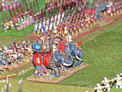 Battle of Magnesia
The Central phalanx advances
