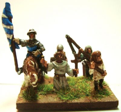 French peasant levies
The command stand for a FoG battlegroup of French peasant levies.
Keywords: medieval french