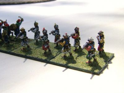 Venexia Ottomans 
Venexia Ottomans painted by one of my opponents in Rome 2009
Keywords: Ottoman