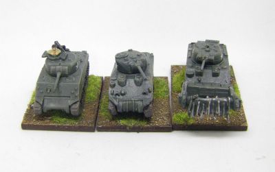 Victrix, Pithead & Pendraken  Shermans
Compare
