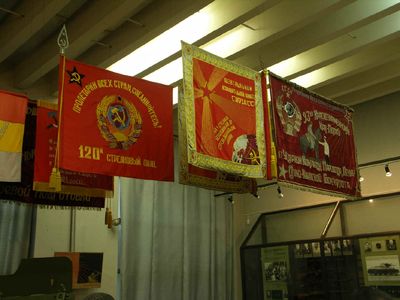 Russian flags
