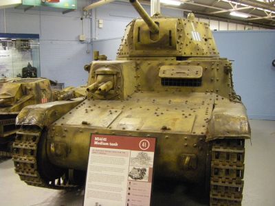 M14/41 Italian tank
The Fiat M14/41 was a four person medium tank that served from 1941 in the Royal Italian Army. The official Italian designation was Carro Armato M 14/41. The tank was first employed in the North African Campaign where its shortcomings quickly became apparent.
