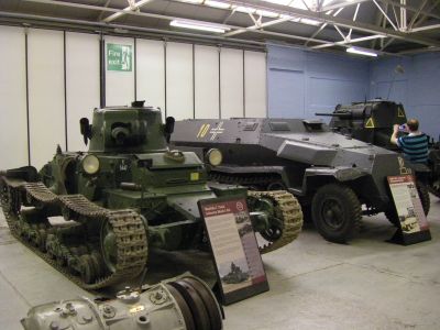 Matilda I
The Tank, Infantry, Mk I, Matilda I (A11)[1] was a British infantry tank of the Second World War. It is not to be confused with the later model Tank, Infantry Mk II (A12), also known as the "Matilda II" which took over the "Matilda" name after the early part of the war when the first Matilda was withdrawn from combat service. They were of totally different design and did not share components, but did have some similar traits because they were both designed to be infantry tanks, a type of tank that tended to sacrifice speed for increased armour protection.

