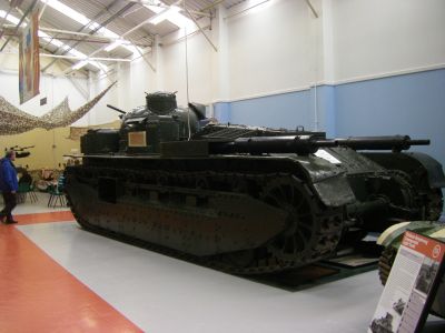 The Vickers Independent
The Independent A1E1 is a multi-turreted tank that was designed by the British armaments manufacturer Vickers between the First and Second World Wars. Although it only ever reached the prototype stage it influenced many other tank designs.
The A1E1 design can be seen as a possible influence on the Soviet T-100 and T-28 tanks, the German Neubaufahrzeug tanks, and the British Medium Mk III and Cruiser Mk I (triple turret) tank designs. The Soviet T-35 tank was based extremely closely on its plans and layout.
