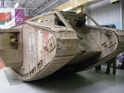WW1 British tanks
