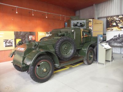 Lanchester Armoured Car
Lanchester Armoured Car was a British armoured car produced in limited numbers in late 1920s and early 1930s. The vehicle remained in service with the Territorial Army and colonial units until early 1940s and saw action in the Battle of Malaya. It is often referred to as Lanchester 6x4 to distinguish it from an earlier four-wheeled design.
