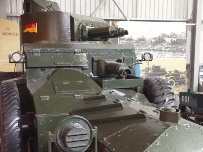 Lanchester Armoured Car
In January 1929 the first Lanchesters (along with Rolls-Royce Armoured Cars) were received by the 11th Hussars regiment. Because of slow rate of delivery, it took until 1934 to fully equip the unit. In November the regiment was relocated to Egypt to relieve the 12th Royal Lancers, which returned to Britain and took over the cars. In January-February 1935 a provisional D squadron of the 12th Lancers with eight armoured cars served as a peacekeeping force in the Saar region. On 31 December B and C squadrons were sent again to Egypt with 29 armoured cars as a response to the Italian invasion of Abyssinia and strengthening garrisons in Libya. They were used in patrolling the western frontier.
