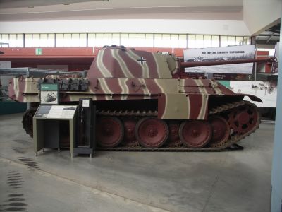 Panther
The Panther's excellent combination of firepower, mobility, and protection served as a benchmark for other nations' late war and post-war tank designs, and it is regarded as one of the best tanks of World War II
