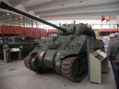 Sherman 17pdr
Research conducted by the British No. 2 Operational Research Section, after the Normandy campaign, concluded a Sherman would be set alight 82% of the time following an average of 1.89 penetrations of the tank�s armor; in comparison they also concluded the Panzer IV would catch fire 80% of the time following an average of 1.5 penetrations, the Panther would light 63% of the time following 3.24 penetrations, and the Tiger would catch fire 80% of the time following 3.25 penetrations
