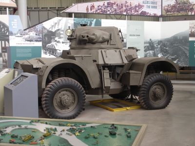  Humber Armoured Car
The Humber Armoured Car was one of the most widely produced British armoured cars of the Second World War. It supplemented the Humber Light Reconnaissance Car and remained in service until the end of the war.
