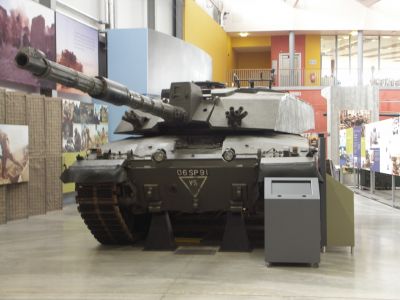 Challenger
Challenger 2 is an extensive redesign of the Challenger 1. Although the hull and automotive components seem similar, they are of a newer design and build than those of the Challenger 1, and fewer than 5% of components are interchangeable. Challenger 2 replaced Challenger 1 in service with the British Army and is also used by the Royal Army of Oman. It has seen operational service in Bosnia, Kosovo and Iraq.
