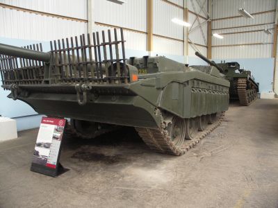 Sv 203 S Tank
The Strv 103 was developed in the 1950s and was the first main battle tank to use a turbine engine. The result was a very low-profile design with an emphasis on defense and heightened crew protection level. Strv 103s formed a major portion of the Swedish armoured forces from the 1960s to part of the 1990s, but have since been removed from service in favour of the Stridsvagn 122.

