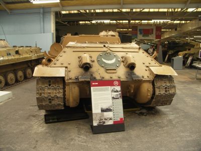 SU 100
The SU-100 was a Soviet casemate-style tank destroyer. It was used extensively during the last year of World War II and saw service for many years afterwards with the armies of Soviet allies around the world.
