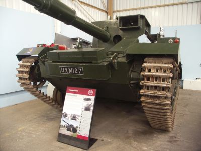 FV 4401 Contentious
FV 4401 Contentious was a prototype British air-portable tank destroyer of the early 1960s. At least one prototype was constructed and tested, although no production vehicles were built or saw service. This was not seen as a substitute for a main battle tank; one which would have to be heavily armed to deal with the massed and heavily armoured Soviet tanks of the Cold War. In particular, there was no attempt made at protection against the NBC threat that was expected for any European conflict.
