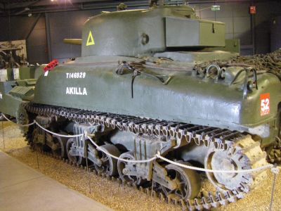 Canadian built Sherman
In the land warfare hall 
