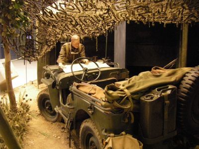 Staff Officers 
In the land warfare hall 
