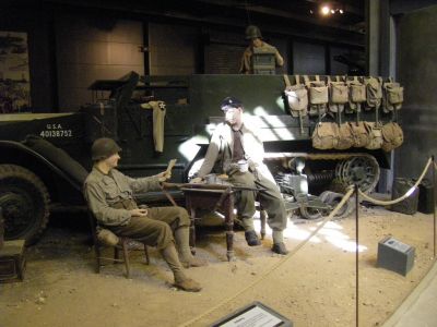 M3 Half Track
In the land warfare hall 
