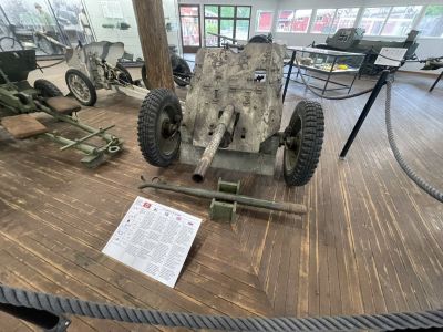 Classic AT gun WW2
