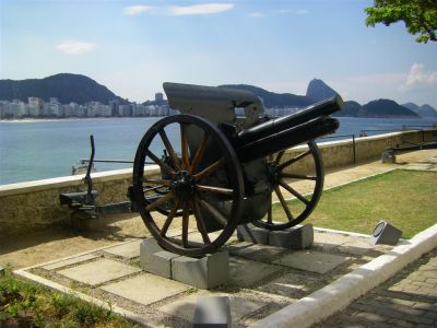 Images from Fort Copacabana, Rio
[url=http://en.wikipedia.org/wiki/Fort_Copacabana]Fort Copacabana, Rio[/url] contains the Museum of the History of the Brazilian Army and a coastal defense fort, Fort Copacabana
