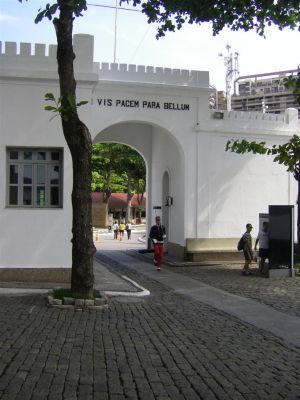 Images from Fort Copacabana, Rio
[url=http://en.wikipedia.org/wiki/Fort_Copacabana]Fort Copacabana, Rio[/url] contains the Museum of the History of the Brazilian Army and a coastal defense fort, Fort Copacabana. 
