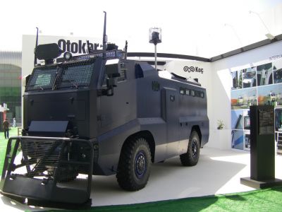 Photos of AFVs at the IDEX 2013 exhibition 
